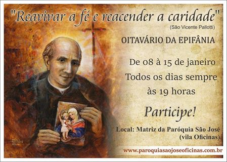 Paróquia inicia Oitavário da Epifania neste domingo,  08 de janeiro
