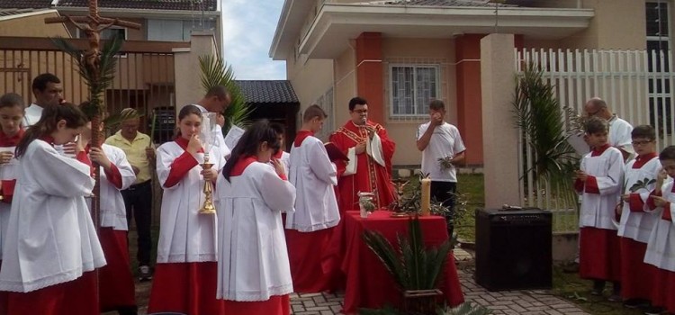 Paróquia inicia Semana Santa 2018 com muita fé e devoção! Acompanhe a programação e participe de todas as celebrações!